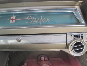 1962 Oldsmobile Starfire Glove Compartment